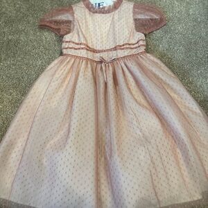 Janie and Jack Pink Kids Dress